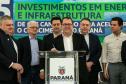 Curitiba, 24 de junho de 2024 - Governador Carlos Massa Ratinho Junior anunciou investimentos de R$ 505 milhões em energia e infraestrutura de gás canalizado para acelarar o crescimento do Paraná.