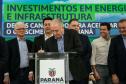 Curitiba, 24 de junho de 2024 - Governador Carlos Massa Ratinho Junior anunciou investimentos de R$ 505 milhões em energia e infraestrutura de gás canalizado para acelarar o crescimento do Paraná.