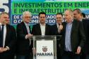 Curitiba, 24 de junho de 2024 - Governador Carlos Massa Ratinho Junior anunciou investimentos de R$ 505 milhões em energia e infraestrutura de gás canalizado para acelarar o crescimento do Paraná.