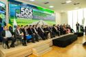 Curitiba, 24 de junho de 2024 - Governador Carlos Massa Ratinho Junior anunciou investimentos de R$ 505 milhões em energia e infraestrutura de gás canalizado para acelarar o crescimento do Paraná.