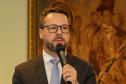 Curitiba, 17 de junho de 2024 - O governador Carlos Massa Ratinho Jr., anuncia a liberação de verbas para pavimentação, restauração de praça e obras de saneamento em Curitiba.