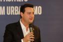 Curitiba, 17 de junho de 2024 - O governador Carlos Massa Ratinho Jr., anuncia a liberação de verbas para pavimentação, restauração de praça e obras de saneamento em Curitiba.
