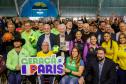Governador em exercício Darci Piana participa do evento Transformando Pessoas, Formando Vencedores, evento que reuniu atletas e técnicos paranaenses que vão participar dos Jogos Olímpicos e Paralímpicos de Paris 2024. 