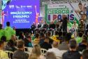 Governador em exercício Darci Piana participa do evento Transformando Pessoas, Formando Vencedores, evento que reuniu atletas e técnicos paranaenses que vão participar dos Jogos Olímpicos e Paralímpicos de Paris 2024. 