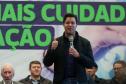 O governador em exercício Darci Piana participa neste sábado (29) do anúncio de novos investimentos do Governo do Estado em Quedas do Iguaçu.
