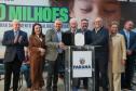 O governador em exercício Darci Piana e o presidente da Sanepar, Wilson Bley, anunciam nesta terça-feira (02) um pacote de investimento em saneamento rural e urbano e distribuição de água, além da conclusão de obras emblemáticas do setor.