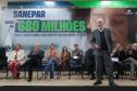 O governador em exercício Darci Piana e o presidente da Sanepar, Wilson Bley, anunciam nesta terça-feira (02) um pacote de investimento em saneamento rural e urbano e distribuição de água, além da conclusão de obras emblemáticas do setor.