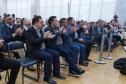 O governador em exercício Darci Piana e o presidente da Sanepar, Wilson Bley, anunciam nesta terça-feira (02) um pacote de investimento em saneamento rural e urbano e distribuição de água, além da conclusão de obras emblemáticas do setor.