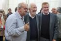 O governador em exercício Darci Piana e o presidente da Sanepar, Wilson Bley, anunciam nesta terça-feira (02) um pacote de investimento em saneamento rural e urbano e distribuição de água, além da conclusão de obras emblemáticas do setor.
