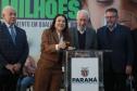O governador em exercício Darci Piana e o presidente da Sanepar, Wilson Bley, anunciam nesta terça-feira (02) um pacote de investimento em saneamento rural e urbano e distribuição de água, além da conclusão de obras emblemáticas do setor.