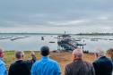 O governador em exercício Darci Piana recebeu o ministro da Pesca e Aquicultura, André de Paula, em uma visita a produtores de tilápia em Alvorada do Sul e Bela Vista do Paraíso, na região Norte do Paraná, nesta segunda-feira (15).
