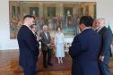 O vice-governador Darci Piana recebe nesta terca-feira (20), o embaixador da Costa Rica, Norman Lizano no Palacio Iguacu.