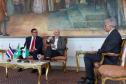 O vice-governador Darci Piana recebe nesta terca-feira (20), o embaixador da Costa Rica, Norman Lizano no Palacio Iguacu.