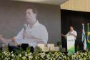 Campo Mourão, 16 de agosto de 2024 - O governador Carlos Massa Ratinho Junior participa da inauguração da indústria de rações e do lançamento da pedra fundamental da indústria de etanol e milho da Coamo em Campo Mourão. 