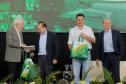 Campo Mourão, 16 de agosto de 2024 - O governador Carlos Massa Ratinho Junior participa da inauguração da indústria de rações e do lançamento da pedra fundamental da indústria de etanol e milho da Coamo em Campo Mourão. 