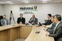Entrevista coletiva na Secretaria Estadual de Segurança Pública (Sesp). Com a palavra o secretário estadual da Segurança Pública, Hudson Teixeira.