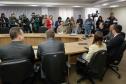 Curitiba, 12 de agosto de 2024 - Coletiva de imprensa na Secretaria Estadual de Segurançna Pública (Sesp) sobre a queda do avião em Vinhedos (SP).