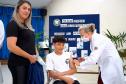 Escolas estaduais e municipais já estão recebendo a força-tarefa de vacinação