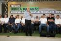 Governador lança programa de irrigação no campo com juros subsidiados pelo Estado