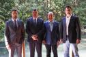 O governador Carlos Massa Ratinho Junior participou nesta quinta-feira (1º) da reunião do Conselho de Desenvolvimento e Integração Sul (Codesul), em Campo Grande (MS).