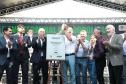 São José dos Pinhais, 20 de agosto de 2024 - O governador Carlos Massa Ratinho Junior inaugura o Terminal Metropolitano de São José dos Pinhais e assina a ordem de serviço para pavimentação da estrada que liga Mandirituba e São José dos Pinhais