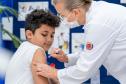 Força-tarefa de vacinação nas escolas é concluída com 292,6 mil doses aplicadas