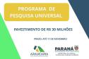  Governo lança chamada pública de R$ 30 milhões para produção científica e tecnológica