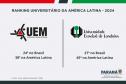Universidades estaduais sobem em ranking continental e reforçam excelência em ensino