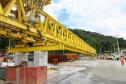 Com avanços na estrutura, Ponte de Guaratuba alcança 35,3% de execução