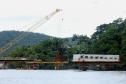 Com avanços na estrutura, Ponte de Guaratuba alcança 35,3% de execução