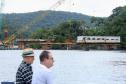Com avanços na estrutura, Ponte de Guaratuba alcança 35,3% de execução
