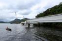 Com avanços na estrutura, Ponte de Guaratuba alcança 35,3% de execução