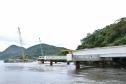 Com avanços na estrutura, Ponte de Guaratuba alcança 35,3% de execução