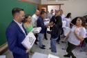 Volta às aulas e entrega de kits escolares