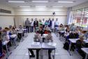 Volta às aulas e entrega de kits escolares