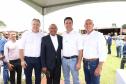 O governador Carlos Massa Ratinho Junior participou nesta sexta-feira (21), em Campina Grande do Sul, na Região Metropolitana de Curitiba, do lançamento da pedra fundamental da primeira fábrica de nanofertilizantes do Brasil.