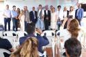 O governador Carlos Massa Ratinho Junior participou nesta sexta-feira (21), em Campina Grande do Sul, na Região Metropolitana de Curitiba, do lançamento da pedra fundamental da primeira fábrica de nanofertilizantes do Brasil.