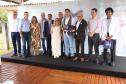 O governador Carlos Massa Ratinho Junior participou nesta sexta-feira (21), em Campina Grande do Sul, na Região Metropolitana de Curitiba, do lançamento da pedra fundamental da primeira fábrica de nanofertilizantes do Brasil.