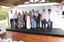 O governador Carlos Massa Ratinho Junior participou nesta sexta-feira (21), em Campina Grande do Sul, na Região Metropolitana de Curitiba, do lançamento da pedra fundamental da primeira fábrica de nanofertilizantes do Brasil.