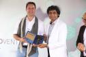 O governador Carlos Massa Ratinho Junior participou nesta sexta-feira (21), em Campina Grande do Sul, na Região Metropolitana de Curitiba, do lançamento da pedra fundamental da primeira fábrica de nanofertilizantes do Brasil.