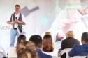 O governador Carlos Massa Ratinho Junior participou nesta sexta-feira (21), em Campina Grande do Sul, na Região Metropolitana de Curitiba, do lançamento da pedra fundamental da primeira fábrica de nanofertilizantes do Brasil.