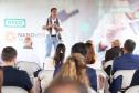 O governador Carlos Massa Ratinho Junior participou nesta sexta-feira (21), em Campina Grande do Sul, na Região Metropolitana de Curitiba, do lançamento da pedra fundamental da primeira fábrica de nanofertilizantes do Brasil.