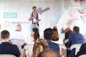 O governador Carlos Massa Ratinho Junior participou nesta sexta-feira (21), em Campina Grande do Sul, na Região Metropolitana de Curitiba, do lançamento da pedra fundamental da primeira fábrica de nanofertilizantes do Brasil.