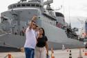 90 anos do Porto de Paranaguá: navio de guerra da Marinha recebe visitantes no Litoral