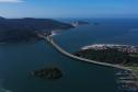 2 mil toneladas de aço, sapo raro e muito gelo na obra: as curiosidades da Ponte de Guaratuba