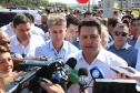 Ratinho Junior anuncia Leonaldo Paranhos, Rafael Greca e Ulisses Maia como secretários Foto: Ari Dias/AEN