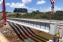 Duplicação da PRC-466 em Guarapuava avança com nova ponte e pista de concreto Foto: DER