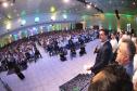 O governador Carlos Massa Ratinho Junior anunciou nesta quinta-feira (13) a liberação de R$ 1,2 bilhão para a saúde pública do Estado, durante o evento Saúde em Movimento, em Foz do Iguaçu, na região Oeste.