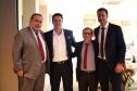O governador Carlos Massa Ratinho Junior destacou os avanços que o Paraná alcançou nos últimos anos em diferentes áreas em um encontro empresários nesta terça-feira (25), em Brasília. Foto: Jonathan Campos/AEN
