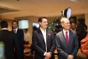 O governador Carlos Massa Ratinho Junior destacou os avanços que o Paraná alcançou nos últimos anos em diferentes áreas em um encontro empresários nesta terça-feira (25), em Brasília. 